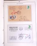 1600-1982, Collection d'histoire postale en trois albums