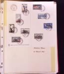 1958-86, Lot d'une centaine de lettres et de documents