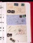 1811-84, Lot of 74 classic covers and cards in one