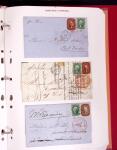 1811-84, Lot of 74 classic covers and cards in one