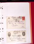 1811-84, Lot of 74 classic covers and cards in one