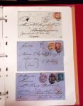 1811-84, Lot of 74 classic covers and cards in one