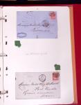 1811-84, Lot of 74 classic covers and cards in one