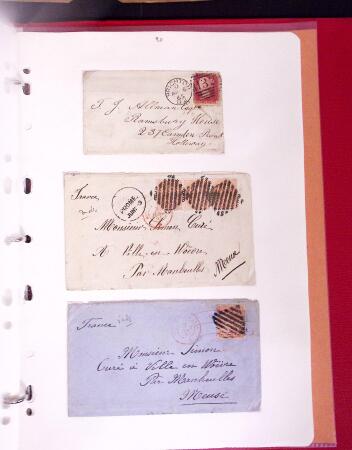 1811-84, Lot of 74 classic covers and cards in one