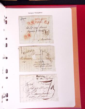 1811-84, Lot of 74 classic covers and cards in one