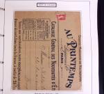 1900-50, SEMEUSES: Collection spécialisée montée