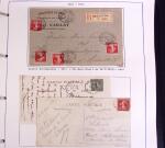 1900-50, SEMEUSES: Collection spécialisée montée