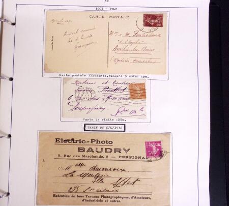 1900-50, SEMEUSES: Collection spécialisée montée