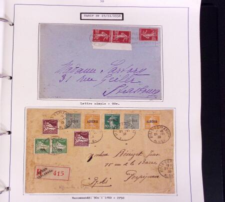 1900-50, SEMEUSES: Collection spécialisée montée
