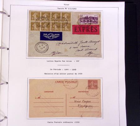 1900-50, SEMEUSES: Collection spécialisée montée