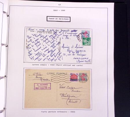 1900-50, SEMEUSES: Collection spécialisée montée