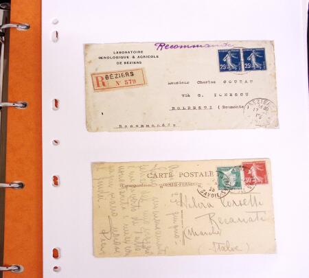 1900-50, SEMEUSES: Collection spécialisée montée