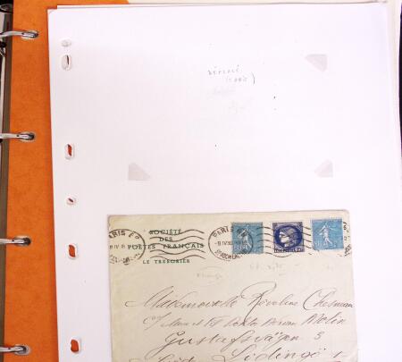 1900-50, SEMEUSES: Collection spécialisée montée
