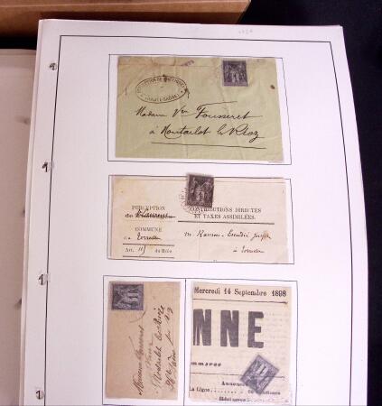 1876-1900 Collection spécialisée sur le TYPE SAGE