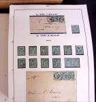 1876-1900 Collection spécialisée sur le TYPE SAGE