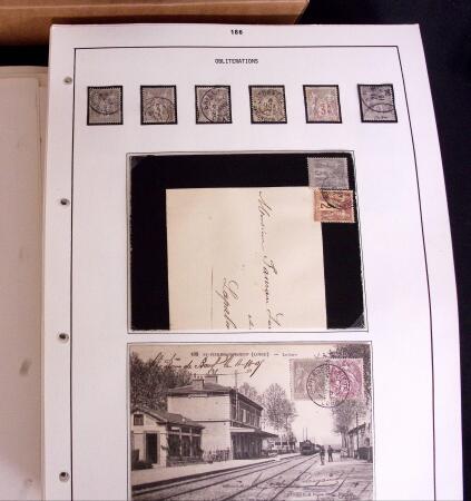 1876-1900 Collection spécialisée sur le TYPE SAGE