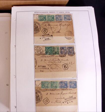 1876-1900 Collection spécialisée sur le TYPE SAGE