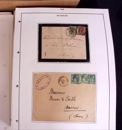 1876-1900 Collection spécialisée sur le TYPE SAGE