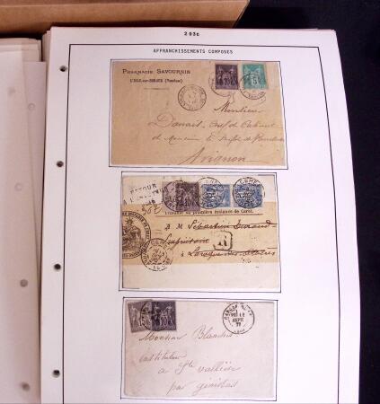 1876-1900 Collection spécialisée sur le TYPE SAGE