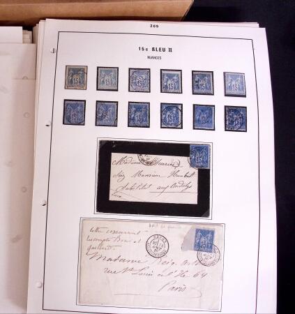 1876-1900 Collection spécialisée sur le TYPE SAGE