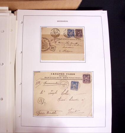 1876-1900 Collection spécialisée sur le TYPE SAGE