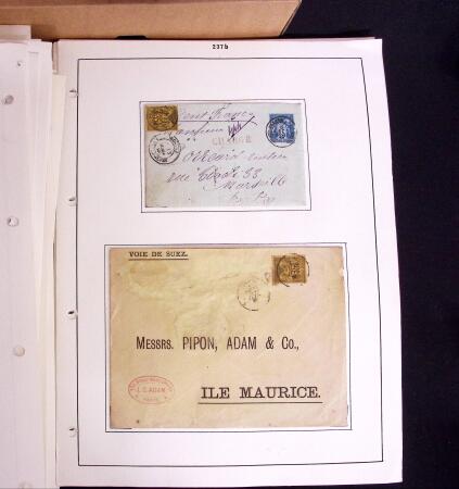 1876-1900 Collection spécialisée sur le TYPE SAGE