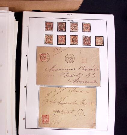 1876-1900 Collection spécialisée sur le TYPE SAGE