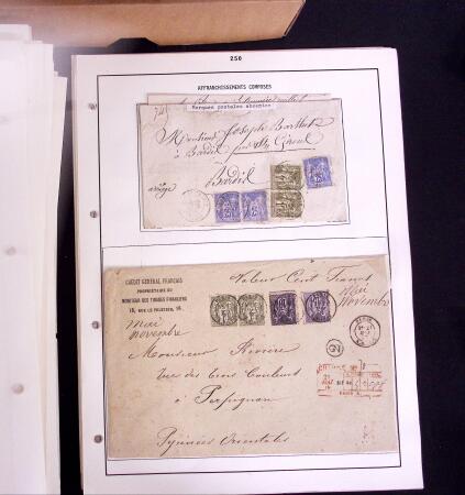 1876-1900 Collection spécialisée sur le TYPE SAGE