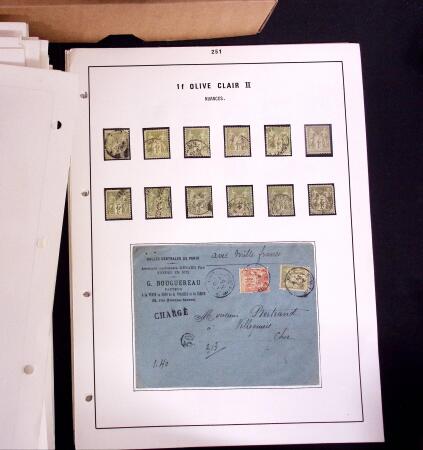 1876-1900 Collection spécialisée sur le TYPE SAGE