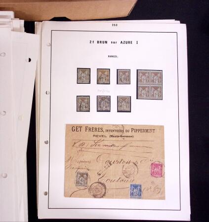 1876-1900 Collection spécialisée sur le TYPE SAGE