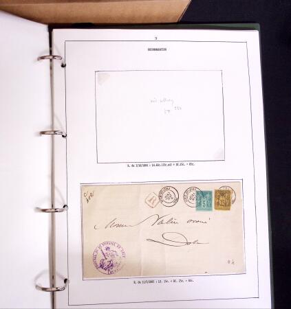 1876-1900 Collection spécialisée sur le TYPE SAGE