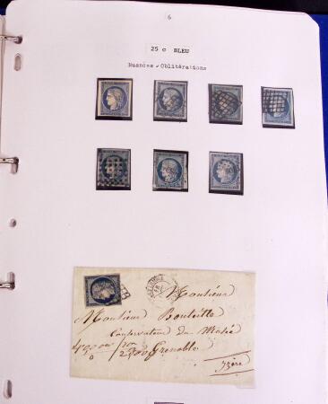 1849-80 Belle collection de classiques oblitérés