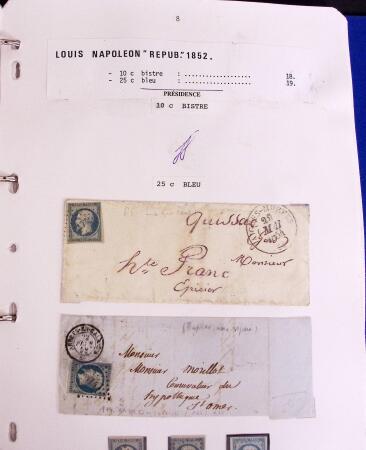 1849-80 Belle collection de classiques oblitérés