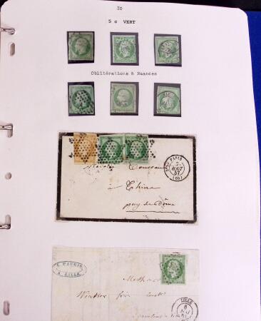 1849-80 Belle collection de classiques oblitérés