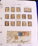 1849-80 Belle collection de classiques oblitérés