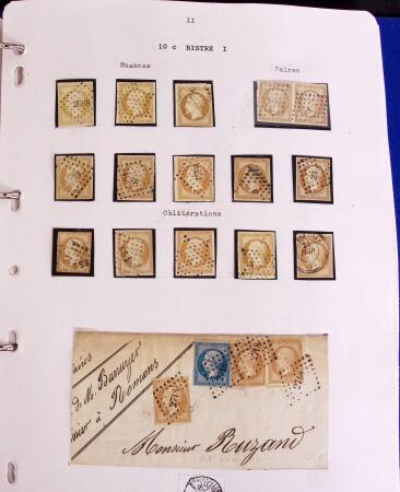 1849-80 Belle collection de classiques oblitérés