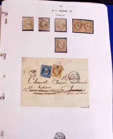 1849-80 Belle collection de classiques oblitérés