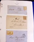 1849-80 Belle collection de classiques oblitérés