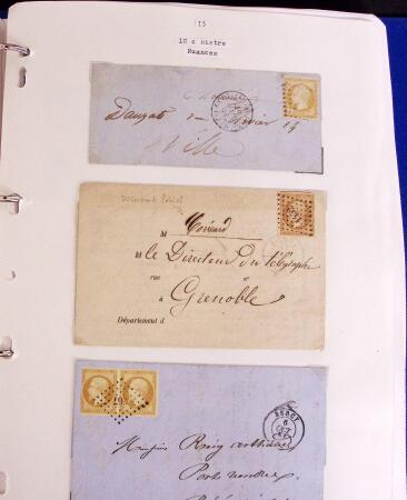 1849-80 Belle collection de classiques oblitérés