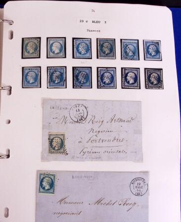 1849-80 Belle collection de classiques oblitérés