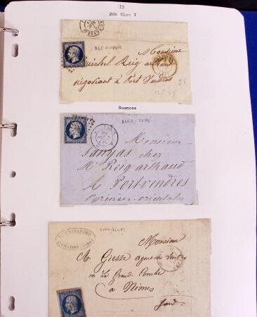 1849-80 Belle collection de classiques oblitérés