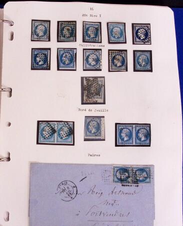 1849-80 Belle collection de classiques oblitérés