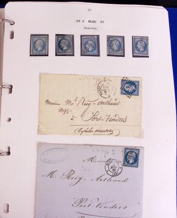 1849-80 Belle collection de classiques oblitérés
