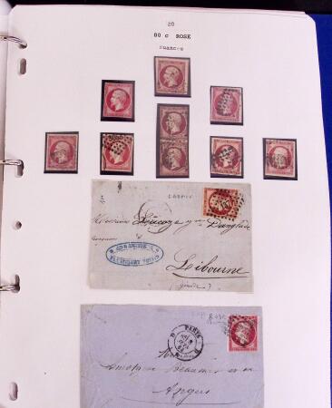 1849-80 Belle collection de classiques oblitérés