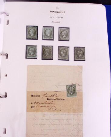 1849-80 Belle collection de classiques oblitérés