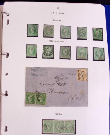 1849-80 Belle collection de classiques oblitérés