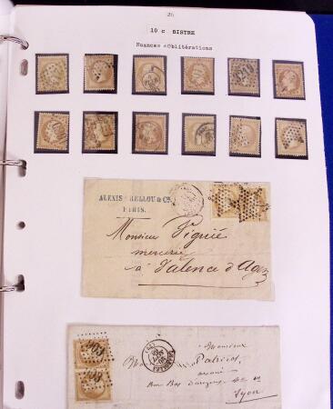 1849-80 Belle collection de classiques oblitérés