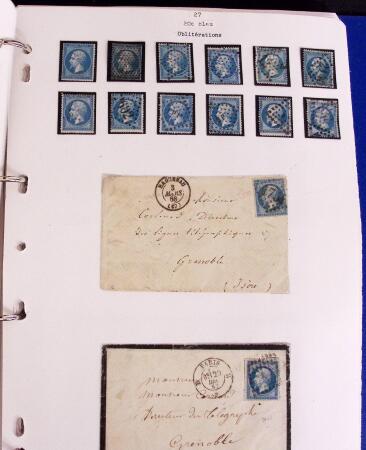 1849-80 Belle collection de classiques oblitérés