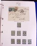 1849-80 Belle collection de classiques oblitérés