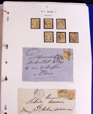 1849-80 Belle collection de classiques oblitérés